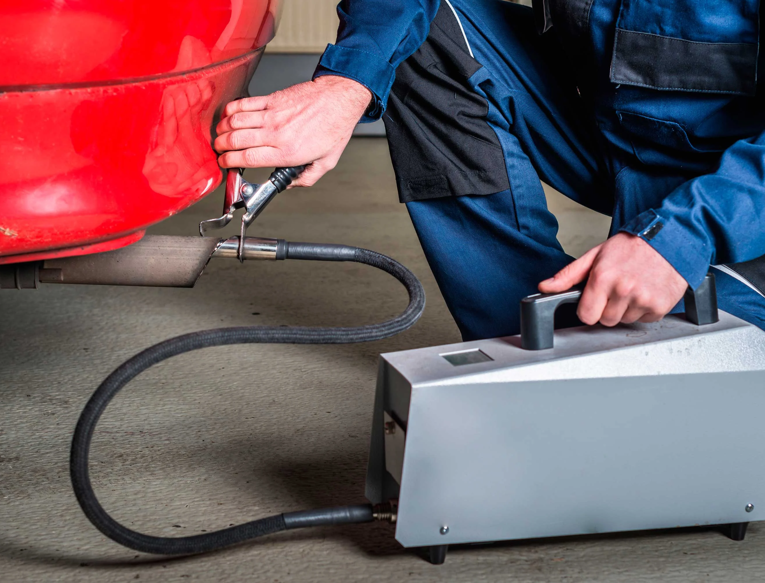 gases coche detection