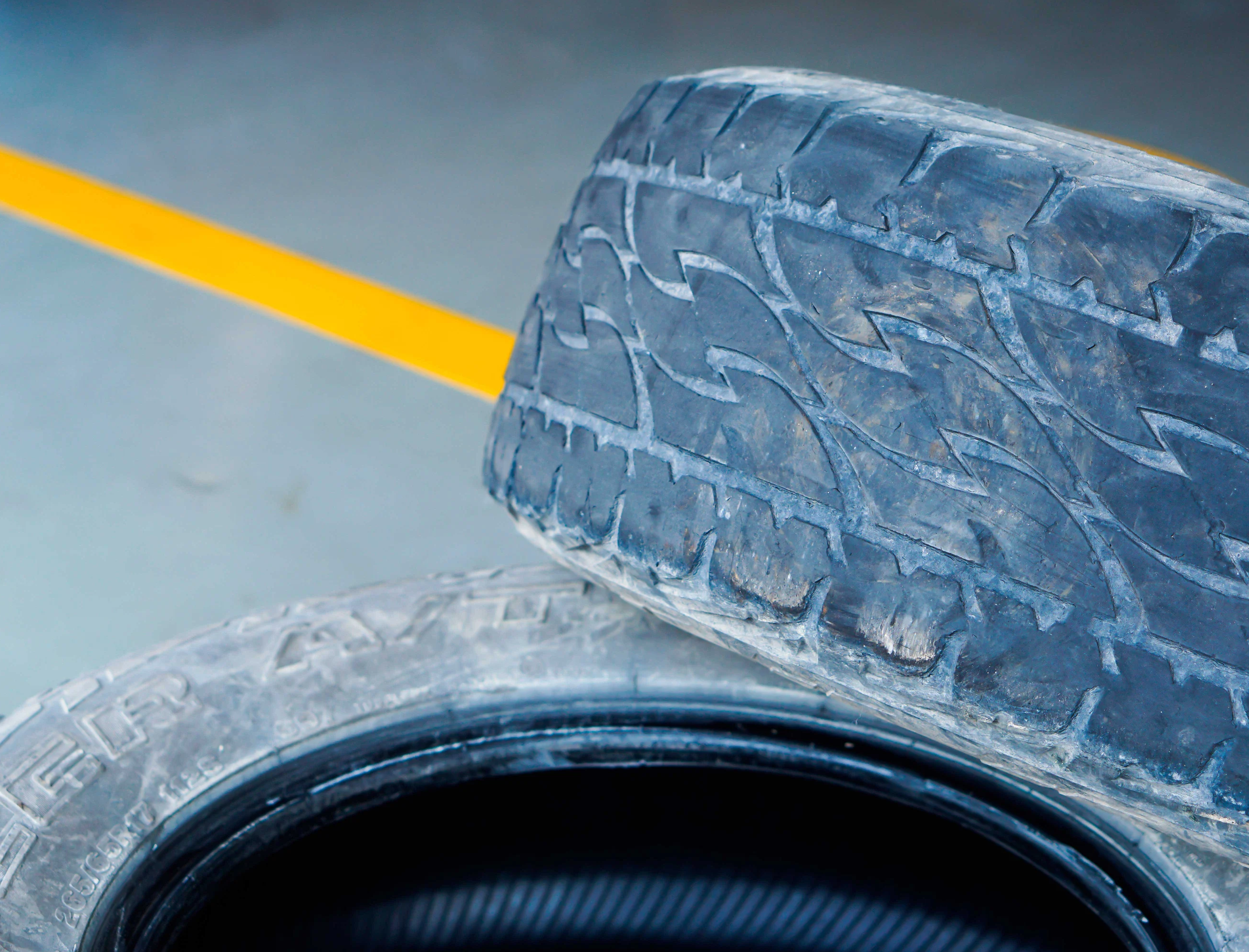 neumaticos desgastados