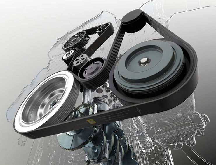 correa de distribución