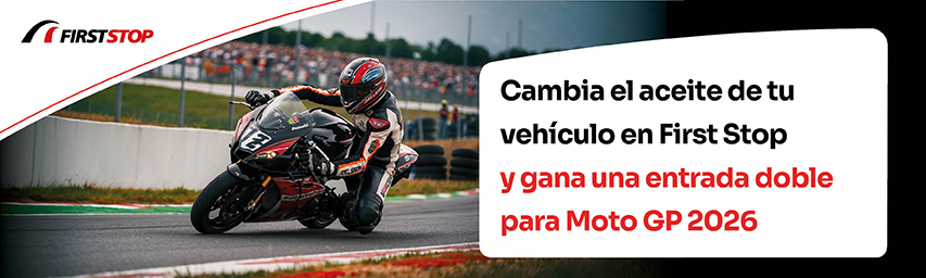 Cambia el aceite de tu vehículo y gana una entrada doble para Moto GP