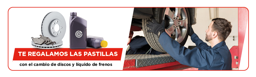 Pastillas de freno ¡gratis!