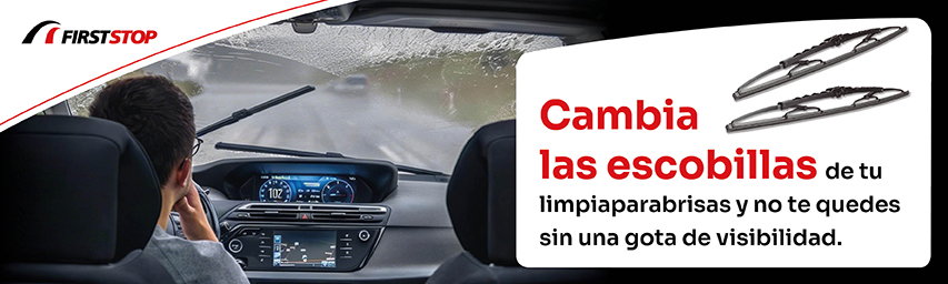 ¡Asegura una buena visibilidad con el cambio de escobillas en First Stop!